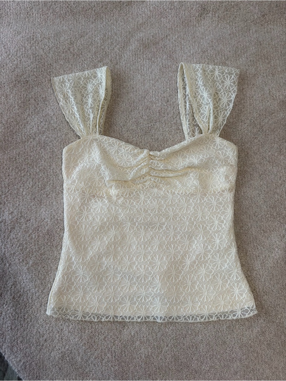 More To Come Kendall Top in Ivory